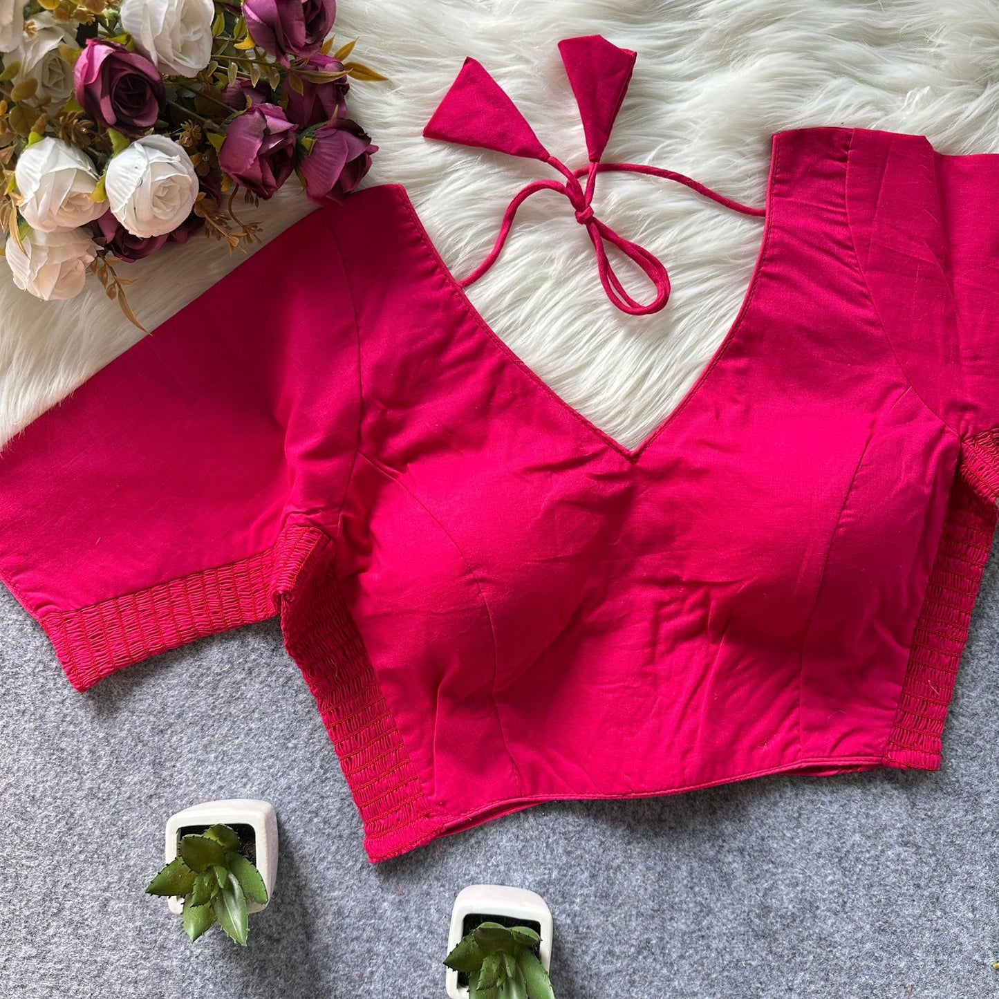 Cotton blouses dailywear half sleeves