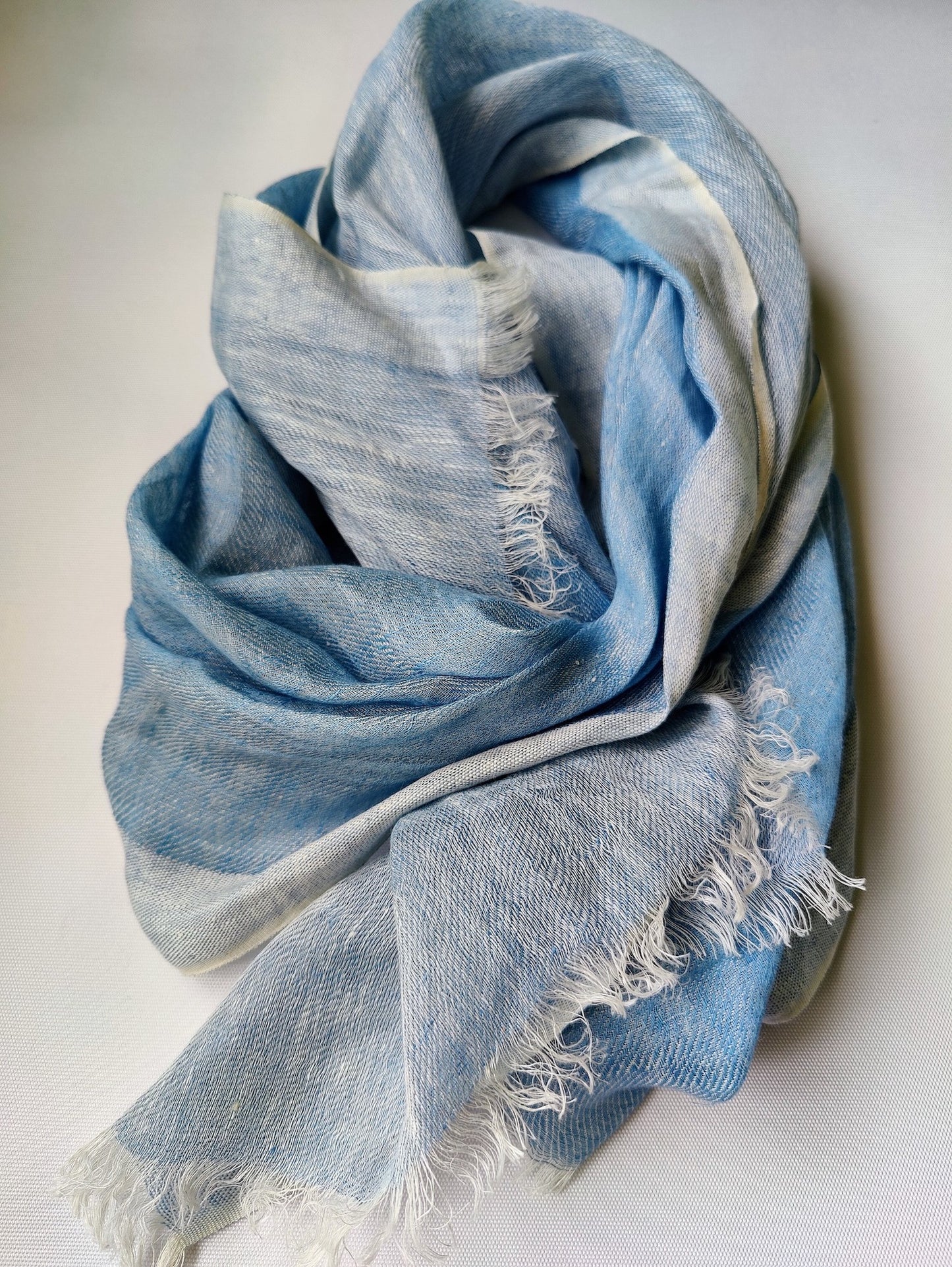 Solid Pattern / Linen Scarf / Gifts For Her - Multiple Color Choices