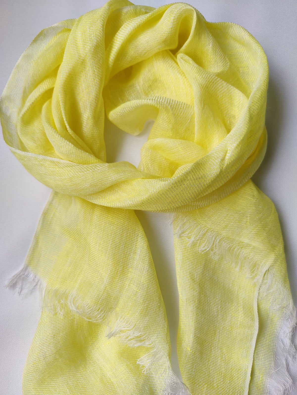 Solid Pattern / Linen Scarf / Gifts For Her - Multiple Color Choices