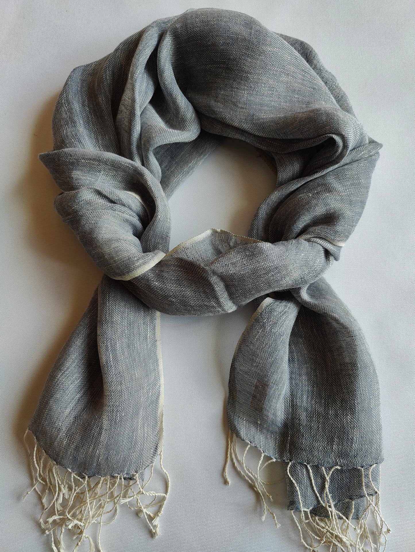 Solid Pattern / Linen Scarf / Gifts For Her - Multiple Color Choices