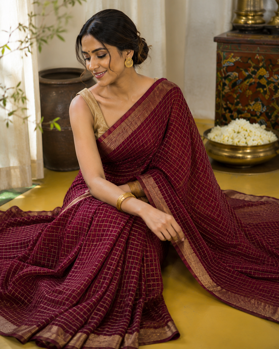 Why Linen Sarees Are the Summer Wardrobe Essential You Didn't Know You Needed
