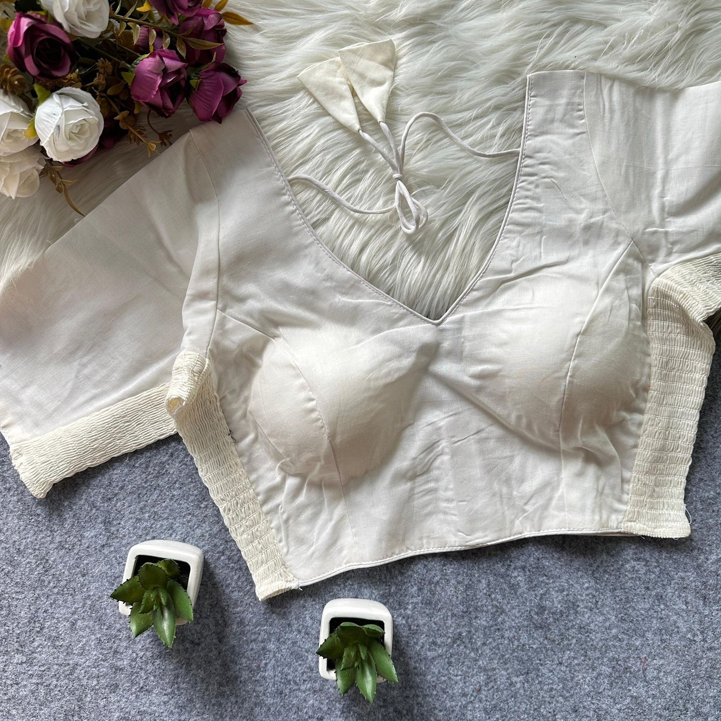 Cotton blouses dailywear half sleeves