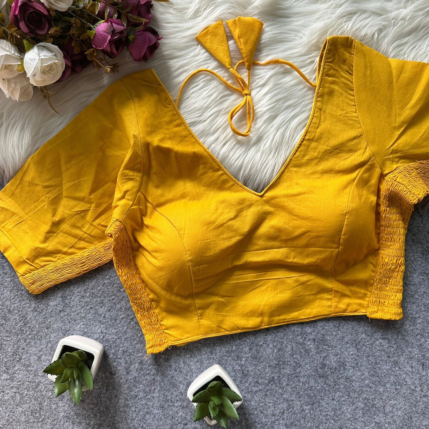 Cotton blouses dailywear half sleeves