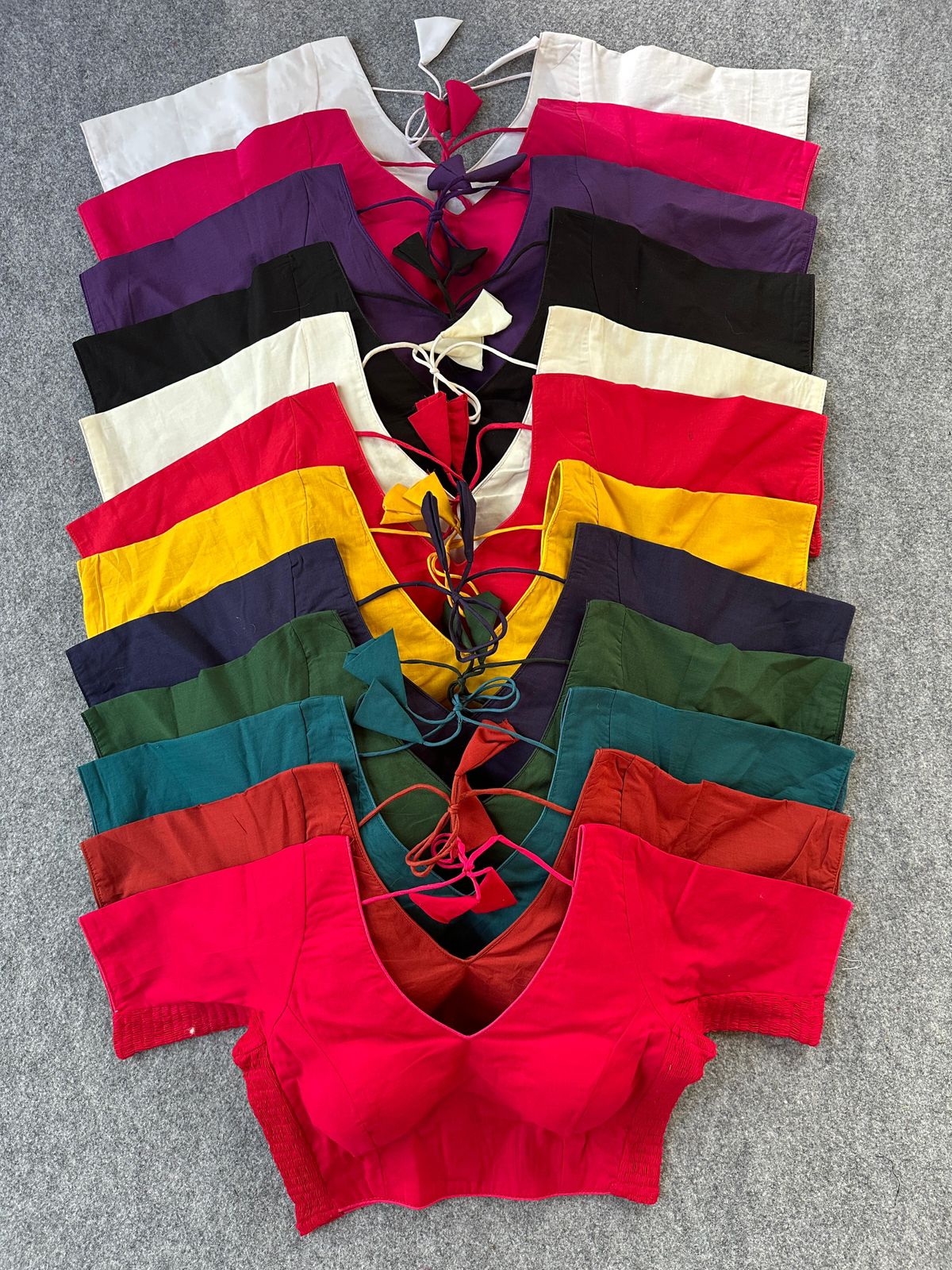 Cotton blouses dailywear half sleeves