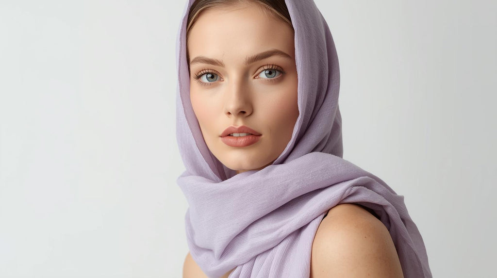 Solid multicolor Linen Scarf for Men and Women, gifts