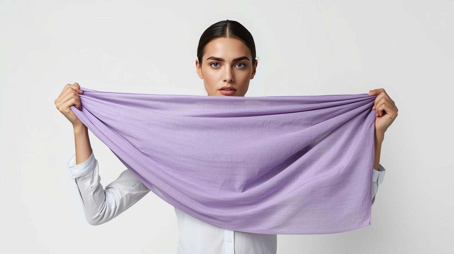 Solid multicolor Linen Scarf for Men and Women, gifts