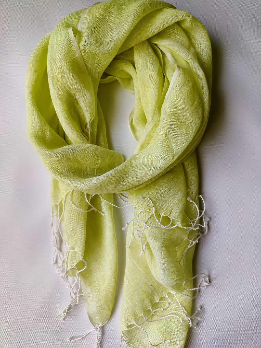 Pure Linen Scarf – Solid Colors | Soft Everyday Wrap