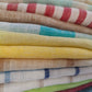 Buffalo Checkered / Linen Scarf / Gifts For Her / Prewashed