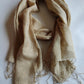 Solid Pattern / Linen Scarf / Gifts For Her - Multiple Color Choices