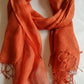 Solid Pattern / Linen Scarf / Gifts For Her - Multiple Color Choices